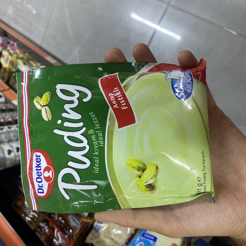 بۆدینگ در ئۆکتەر فستق